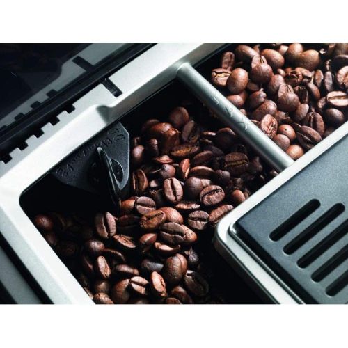 드롱기 De’Longhi DeLonghi ECAM 23.420.SB fully automatic coffee machine with milk frother for cappuccino, espresso direct selection button and digital display with plain text, 2 cup function, 1.8 l