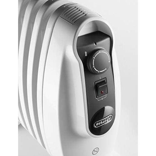 드롱기 De’Longhi Delonghi TRNS 0505?M Interior 500?W White Oil Electric Heating Electric Space Heater???Electric Heaters (Oil Electric Room Heater, Interior, White, 500?W, 230?V)