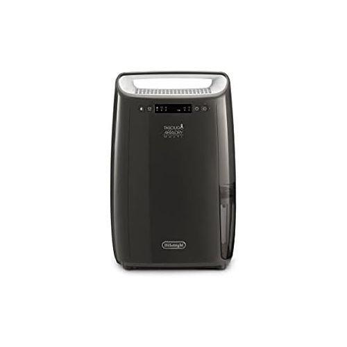 드롱기 De’Longhi DeLonghi AriaDry DEXD216F Dehumidifier, 16 Litres/24 Hour, Laundry Function, Double Filter Stage, Frost Protection, Integrated R of 300 W, Plastic, Grey