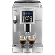 De’Longhi DeLonghi ECAM 23.420.SB fully automatic coffee machine with milk frother for cappuccino, espresso direct selection button and digital display with plain text, 2-cup function, 1.8 l