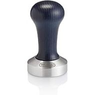 De’Longhi DeLonghi DLSC058 Coffee Tamper Stainless Steel with Wooden Handle, Blue/Silver