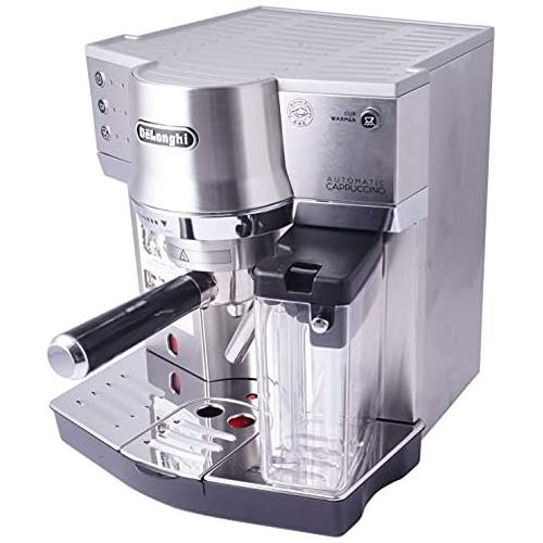 드롱기 De’Longhi DeLonghi Stainless Steel Premium Pump EC860.M Espresso Machine (1 Litre, 145 Watt, 15 Bar)