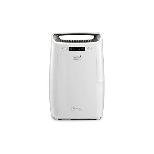 드롱기 De’Longhi DeLonghi Tasciugo AriaDry Multi DEXD214F Dehumidifier and Air Purifier for Rooms up to 65 m³, Laundry Function, Certified for Allergy Sufferers, 14 Litres/Day, White