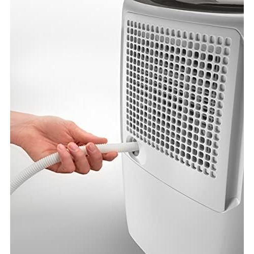 드롱기 De’Longhi DeLonghi Tasciugo AriaDry Multi DEXD214F Dehumidifier and Air Purifier for Rooms up to 65 m³, Laundry Function, Certified for Allergy Sufferers, 14 Litres/Day, White
