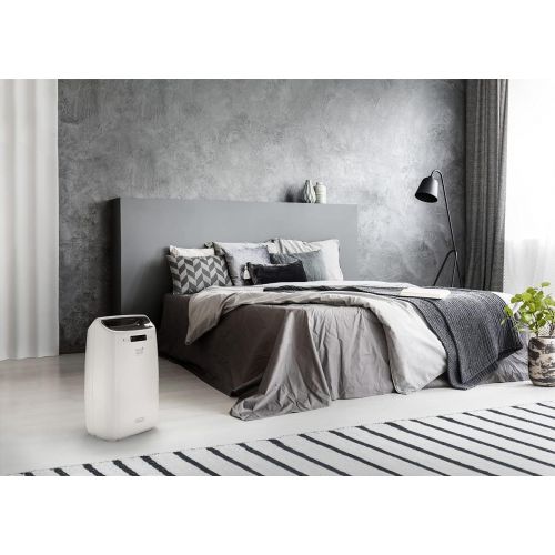 드롱기 De’Longhi DeLonghi Tasciugo AriaDry Multi DEXD214F Dehumidifier and Air Purifier for Rooms up to 65 m³, Laundry Function, Certified for Allergy Sufferers, 14 Litres/Day, White