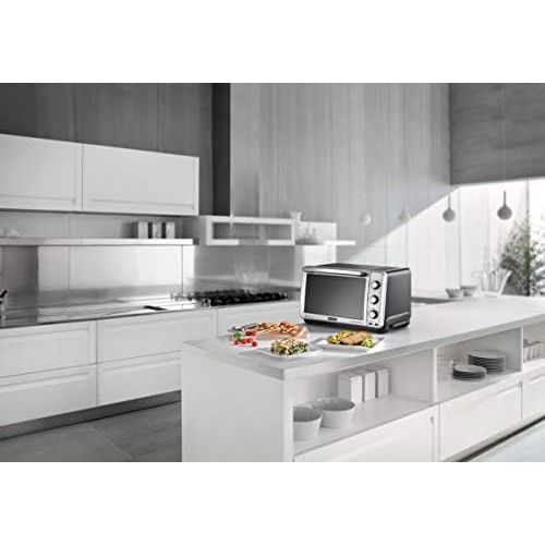 드롱기 DeLonghi EO 24752 Compact Oven - Electric Oven with 7 Cooking Functions Including Grate and Baking Tray