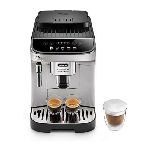 드롱기 DeLonghi Magnifica Evo ECAM292.33.SB Coffee Maker for Coffee and Cappuccino Silver