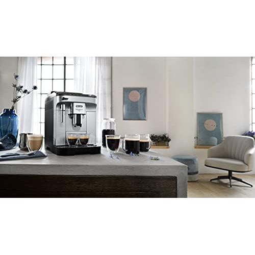 드롱기 DeLonghi Magnifica Evo ECAM292.33.SB Coffee Maker for Coffee and Cappuccino Silver