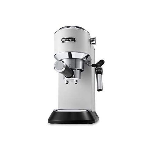 드롱기 De’Longhi Delonghi Style Dedicated EC 695.w Freestan Semi Auto 1.1L White Coffee Maker???Coffee Makers (Freestan Thing, 1.1?l, coffee pod, 1300?Watt, White)