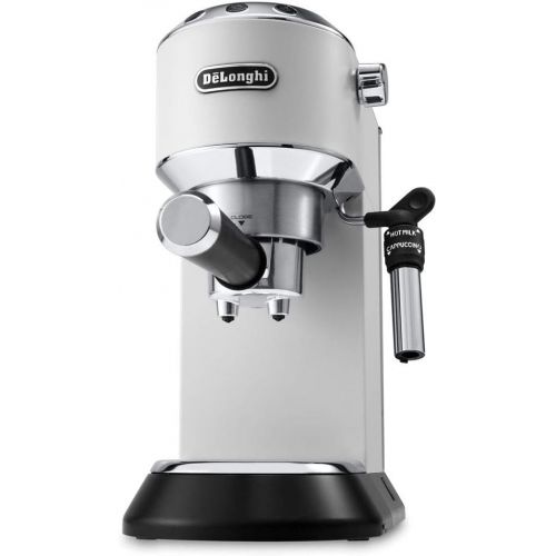 드롱기 De’Longhi Delonghi Style Dedicated EC 695.w Freestan Semi Auto 1.1L White Coffee Maker???Coffee Makers (Freestan Thing, 1.1?l, coffee pod, 1300?Watt, White)