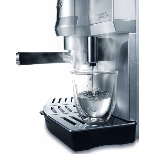 드롱기 De’Longhi DeLonghi EC 850.M Espresso Machine / Porta-Filter / IFD Milk Foam System / 15 Bar / Metal, Silver