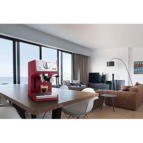 드롱기 DeLonghi Active Line 0132104184 Coffee Machine 1100 W Red