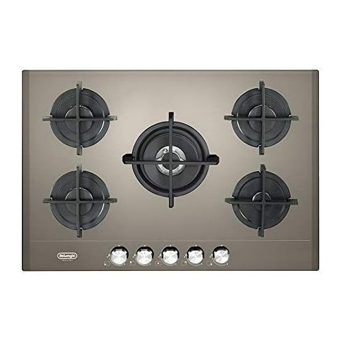 드롱기 De’Longhi Gas Hob 5 Burners Width 75 cm Taupe