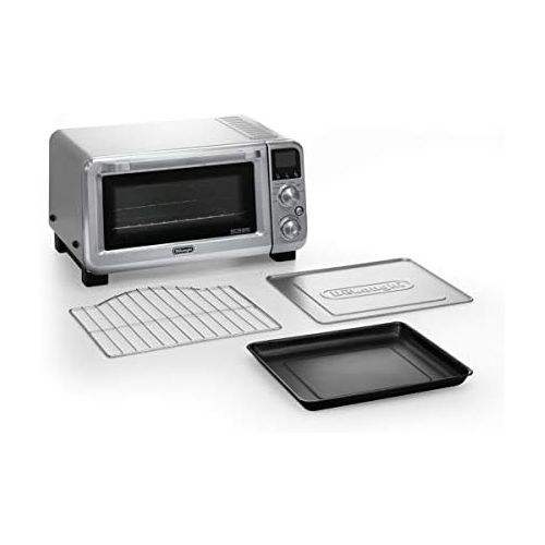 드롱기 DeLonghi EO141040S Livenza Compact Digital Oven, 15 L, Stainless Steel