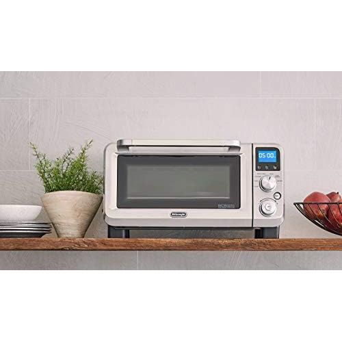 드롱기 DeLonghi EO141040S Livenza Compact Digital Oven, 15 L, Stainless Steel