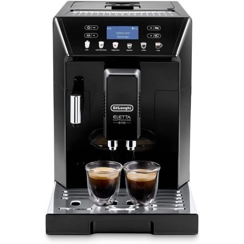 드롱기 De’Longhi DeLonghi Eletta Fully Automatic Coffee Machine with Milk System