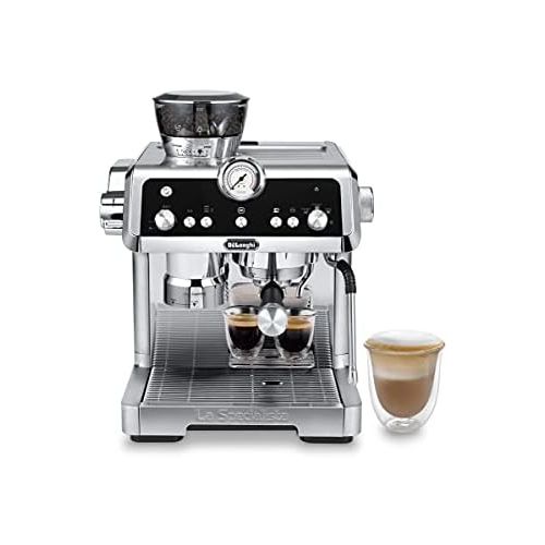 드롱기 DeLonghi La Specialista Prestigio EC 9355.M Espresso Machine, Portafilter Machine with Smart Functions and Professional Milk Frothing Nozzle, Stainless Steel