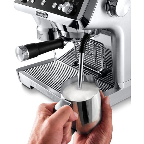 드롱기 DeLonghi La Specialista Prestigio EC 9355.M Espresso Machine, Portafilter Machine with Smart Functions and Professional Milk Frothing Nozzle, Stainless Steel