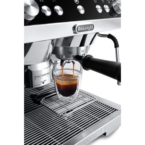 드롱기 DeLonghi La Specialista Prestigio EC 9355.M Espresso Machine, Portafilter Machine with Smart Functions and Professional Milk Frothing Nozzle, Stainless Steel