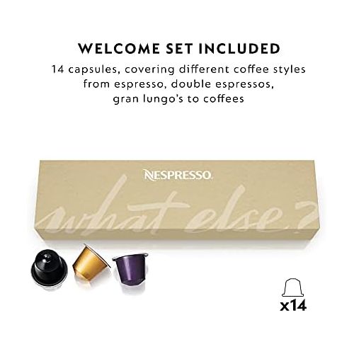 드롱기 DeLonghi Nespresso Lattissima One EN510.B Coffee Machine Shadow Black