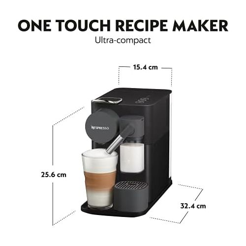 드롱기 DeLonghi Nespresso Lattissima One EN510.B Coffee Machine Shadow Black