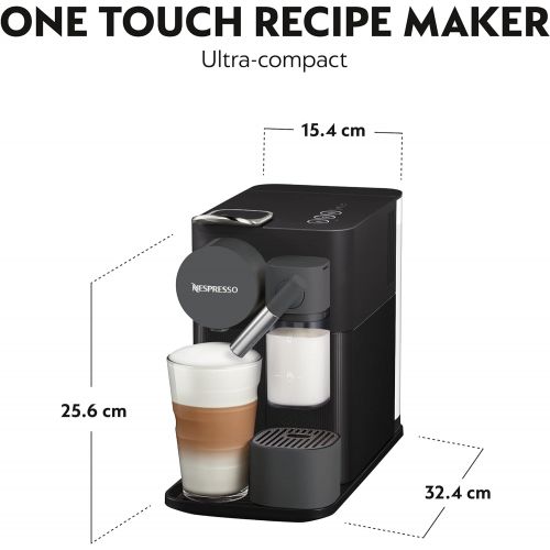 드롱기 DeLonghi Nespresso Lattissima One EN510.B Coffee Machine Shadow Black