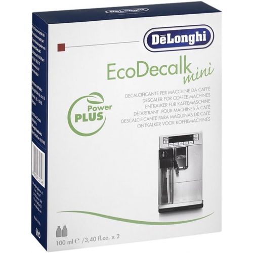 드롱기 드롱기 자동 커피머신용 리무버 DeLonghi Scale Remover, 10 Pack, EcoDecalk Mini 20x 100ml for Automatic Coffee Machines - No. 5513292821