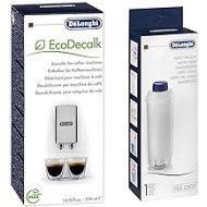 De’Longhi Cleaning Set for Delonghi Descaler 500ml SER3018/Delonghi SER3017?Water Filter 1xDeLonghi Entkalker500ml 1xDelonghi Wasserfilter