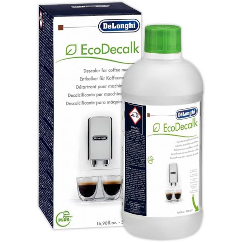 드롱기 De’Longhi Cleaning Set for Delonghi Descaler 500ml SER3018/Delonghi SER3017?Water Filter 1xDeLonghi Entkalker500ml 1xDelonghi Wasserfilter