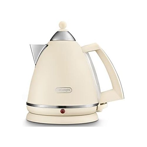 드롱기 De’Longhi DeLonghi Argento Flora Kettle KBX2016.BG | 1.7 L | Removable Limescale Filter | Jasmine Beige