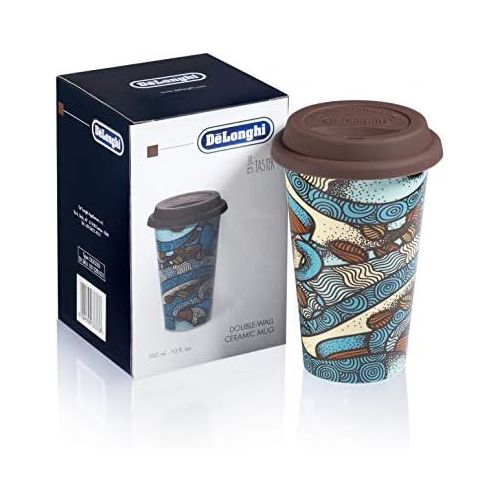 드롱기 De’Longhi DeLonghi DLSC055 10oz Travel Mug - Brown