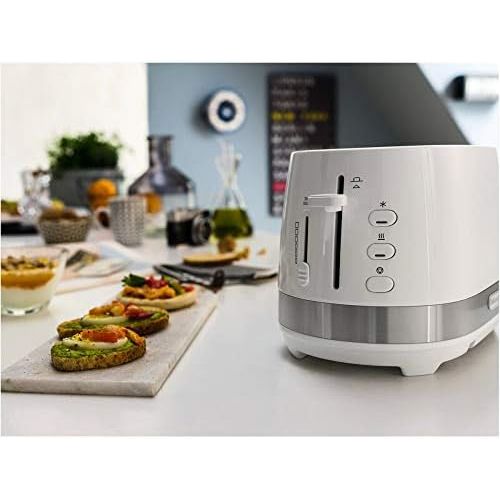 드롱기 DeLonghi CTLA2103.W Double Slice Toaster 900 W White