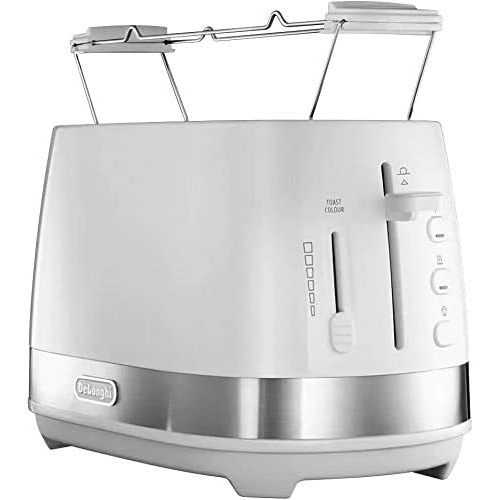 드롱기 DeLonghi CTLA2103.W Double Slice Toaster 900 W White