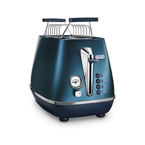 드롱기 De’Longhi DeLonghi Distinta Flair KBI2001.BL Breakfast Set with Kettle and Toaster CTI2103.BL Blue