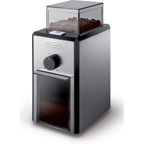 드롱기 De’Longhi Delonghi Burr Coffee Grinder with Stainless Steel Bow Selector and Flow Control