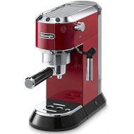 DeLonghi Delonghi EC680.R DEDICA 15-Bar Pump Espresso Machine Coffee Maker, Red, 220 Volts (Not for USA - European Cord)