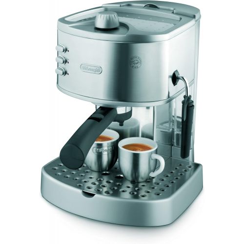 드롱기 DeLonghi America EC330 Icona Collection Pump Espresso Machine, Stainless Steel