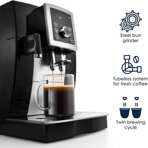 드롱기 Delonghi DeLonghi ECAM23260SB Magnifica Smart Espresso & Cappuccino Maker, Black 2.3