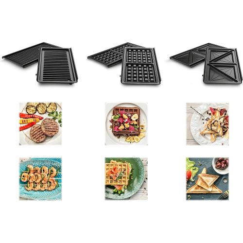 드롱기 DeLonghi SW13ABC.S Livenza Compact All Day Grill, 3 inches, Platinum