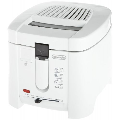 드롱기 DeLonghi Delonghi F13205 Electric Deep Fryer, 1200-watt, 220-volt, White