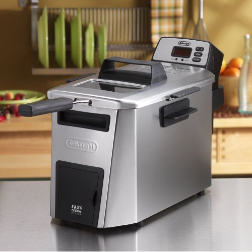 드롱기 DeLonghi D24527DZ Dual Zone 3-Pound-Capacity Deep Fryer