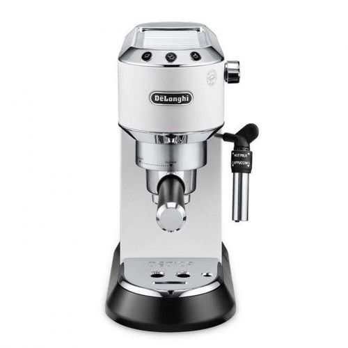 드롱기 DeLonghi Delonghi EC685.W DEDICA 15-Bar Pump Espresso Machine Coffee Maker, 220 Volts (Not for USA-European Cord), White