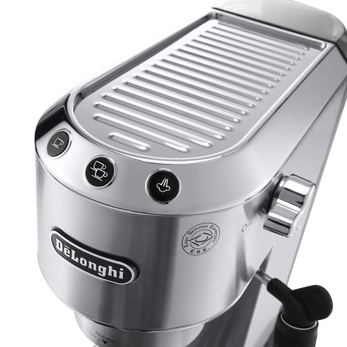 드롱기 DeLonghi Delonghi EC685.M DEDICA 15-Bar Pump Espresso Machine Coffee Maker, Stainless Steel, 220 Volts (Not for USA - European Cord)