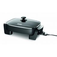 DeLonghi BG45 us-jap-hu-nii-ma2080 Delonghi Electric Skillet with Glass Lid (16 x 12), Black