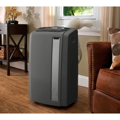 드롱기 DeLonghi Whisper Cool Portable Air Conditioner, 550 sq. ft, Light Gray