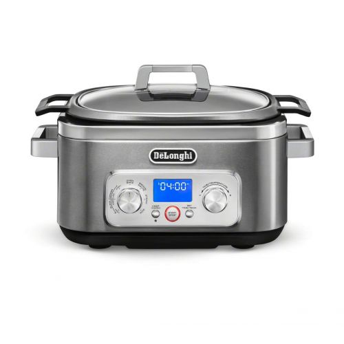 드롱기 DeLonghi CKM1641D Livenza All-in-One Programmable Multi Cooker Stainless Steel