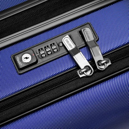  Delsey DELSEY Paris Luggage Cruise Lite Hardside 29 inch Expandable Spinner Suitcase with Lock, Blue
