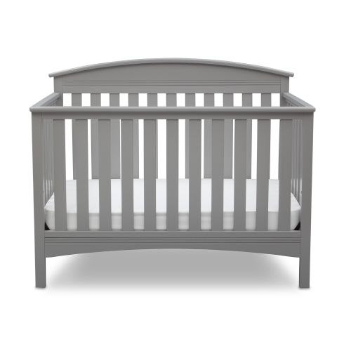  Delta Children Abby 4-in-1 Convertible Crib, Grey by Delta Children