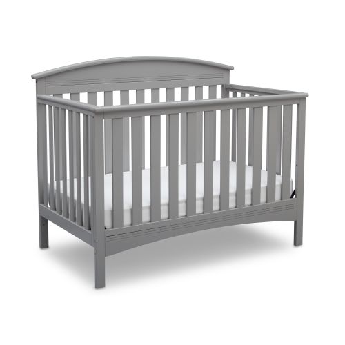  Delta Children Abby 4-in-1 Convertible Crib, Grey by Delta Children