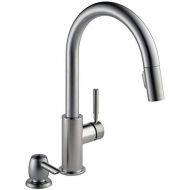 Delta 19933-SPSD-DST Trask Kitchen Faucet, SpotShield Stainless